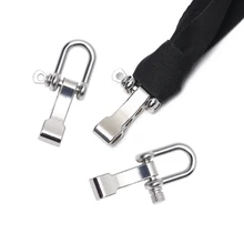 1 шт. нержавеющая сталь u-образная Скоба пряжка якорь винт булавки выживания пряжки для веревки Открытый Кемпинг-параккорд браслет аксессуары