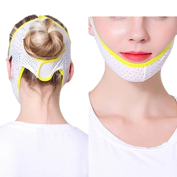 

Sleeping V Face Chin Cheek Lift Up Belt Mask Slimming Slim Mask Thin Belt Strap Band V Face Shaper Mask Bandage