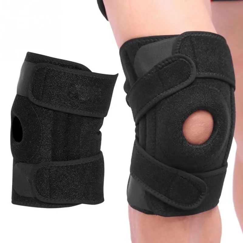 Sports Kneepads Spring Support Breathable Knee Support Brace Hiking Running Knee Pads Protector