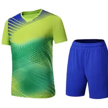 Рубашка для бадминтона, Джерси для пинг-понга, футболка для настольного тенниса, тренировочный костюм для соревнований по теннису, постепенная смена, мужской спортивный топ с длинными рукавами