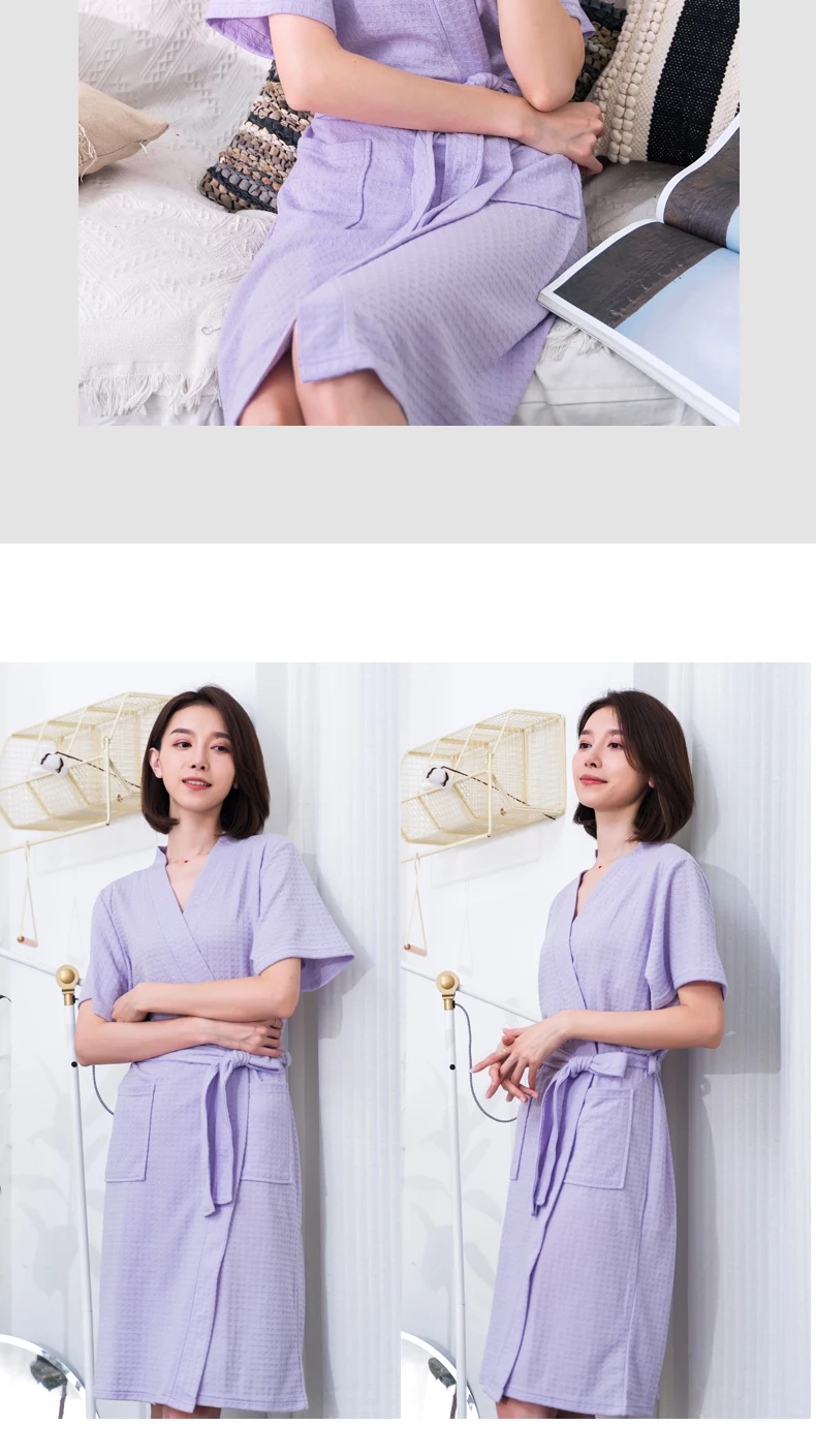 Robes Women Short Sleeve Summer New Home Soft Simple Daily Korean Style Womens Clothing High Quality Fashion Loose Leisure Chic