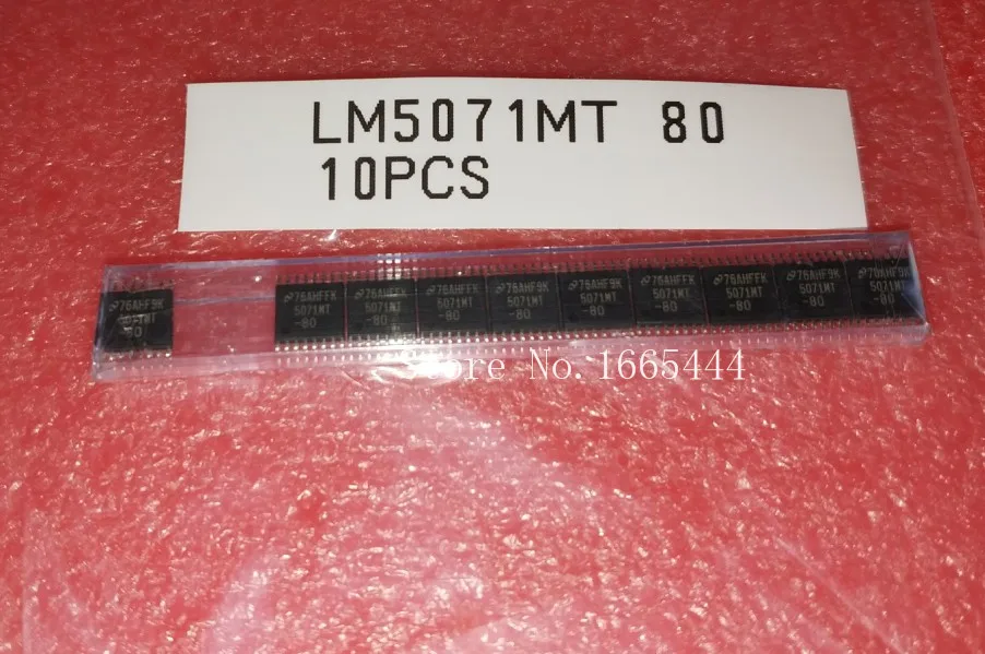 Бесплатная доставка! LM5071MT-80 LM5071MT-80/NOPB LM5071MTX-80 LM5071MT 5071MT-80 Новый и оригинальный в