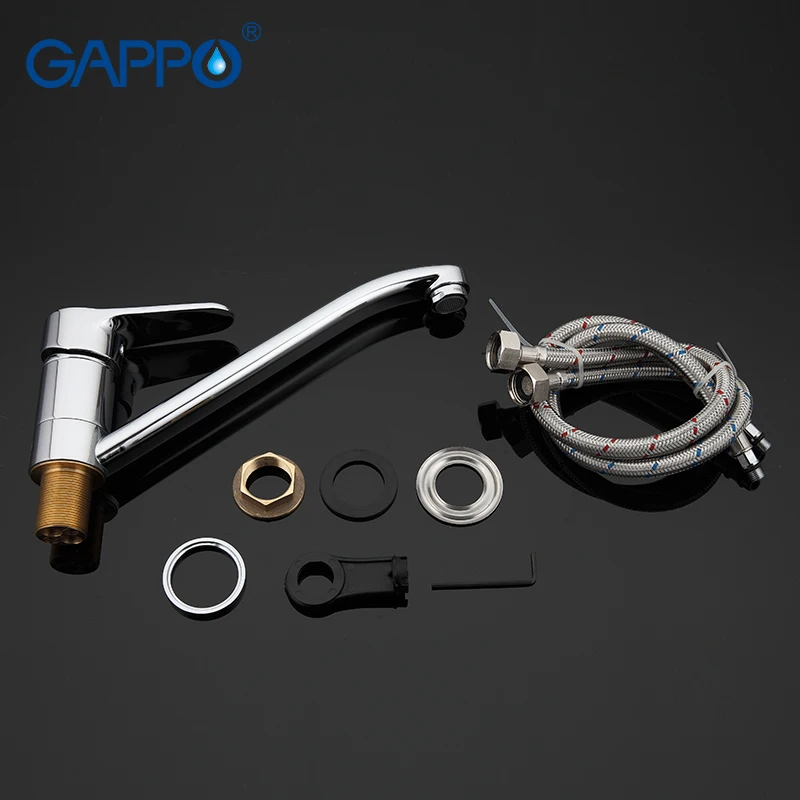  GAPPO Brass water mixer kitchen water faucet tap Kitchen sink water tap Single Handle Faucet Water  - 32820825853