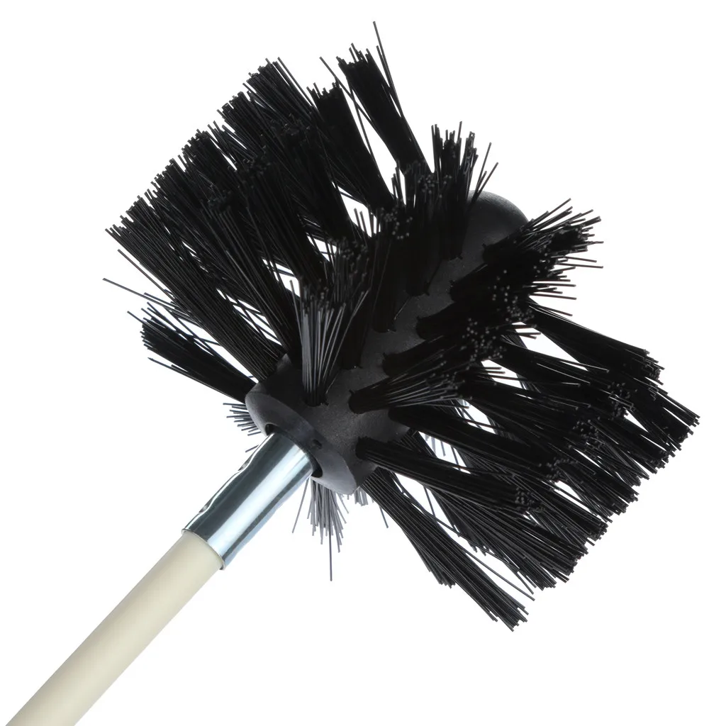 

Nylon Cleaning Brush with Long Handle Chimney Pipe Brush Cleaner Tool Chimney Boiler Brush Dryer Pipe Cleaning Tool