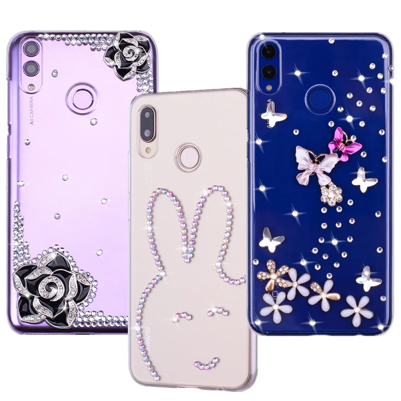 Чехол для телефона Huawei P20 lite Mate 20 Pro 9A Honor 10i 20s 30 Nova 5T прозрачный чехол с заячьими