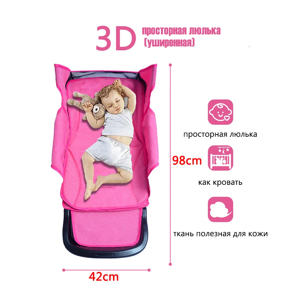 IMBABY красивый пейзаж для детей коляска с Музыкальная Панель ног чехол зимы