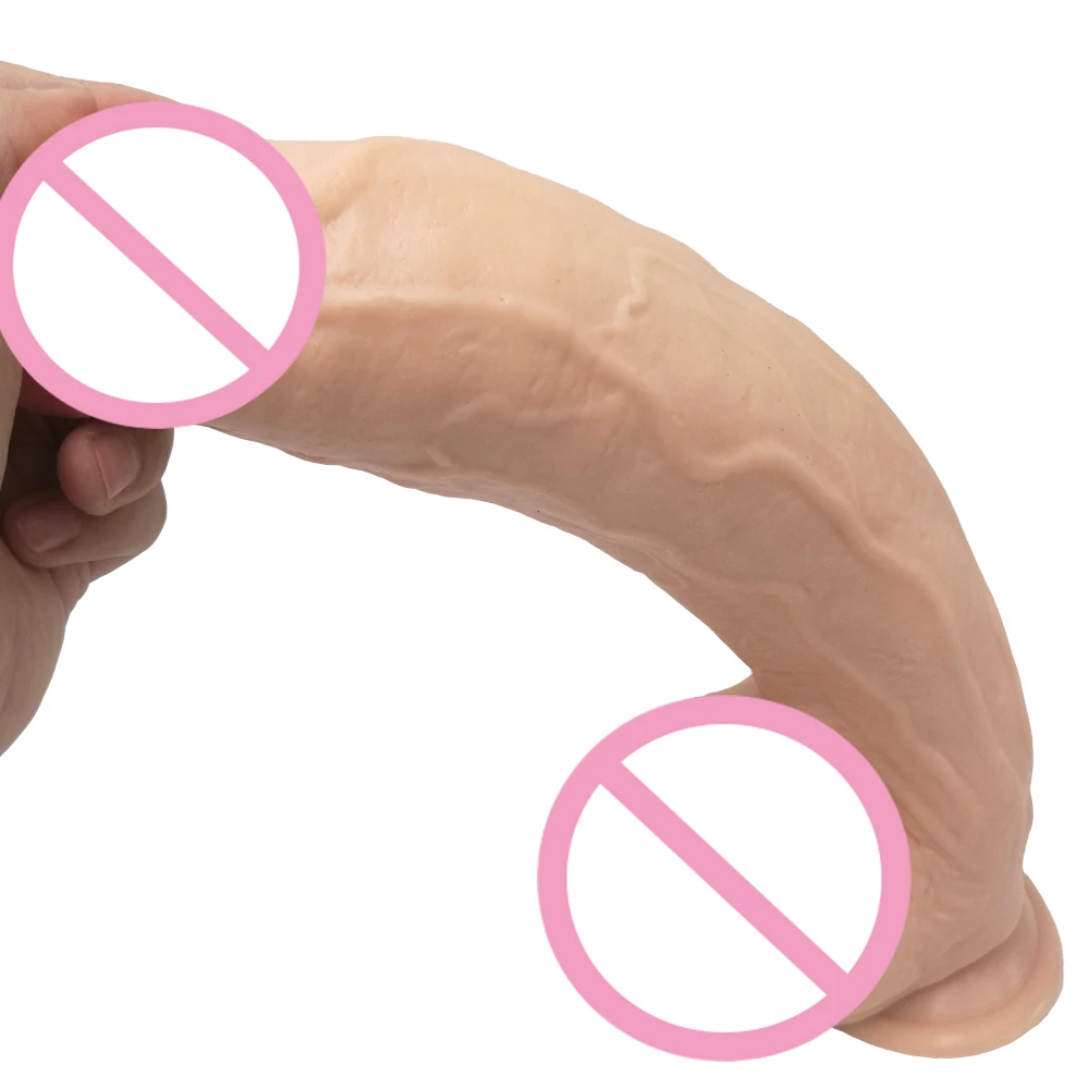 12 inch Extreme Big Realistic Dildo Super Thick Huge Big Dildo Sturdy Suction Cup Penis Dick Dong for Women Sex Toys sex product