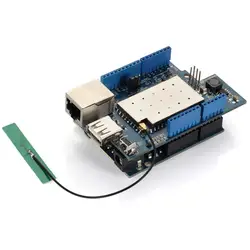 Dragino Linux, Wi-Fi, Ethernet, USB, все-в-одном Юн щит для Arduino Леонардо, UNO, Mega2560, Duemilanove