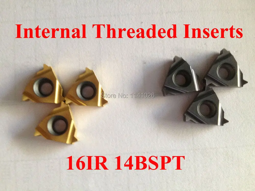 16IR 14BSPT Carbide Threading Inserts Internal Threading Insert