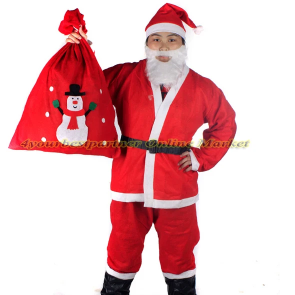 Hot Sale High Quality Santa Claus Costumes Classic Christmas Clothes Hot Sale High Quality Santa Claus Costumes Classic Christmas Clothes Adult Backpack Father Christmas Suit X'mas Clothing on Aliexpress.com | Alibaba Group - Hot Sale High Quality Santa Claus Costumes Classic Christmas Clothes