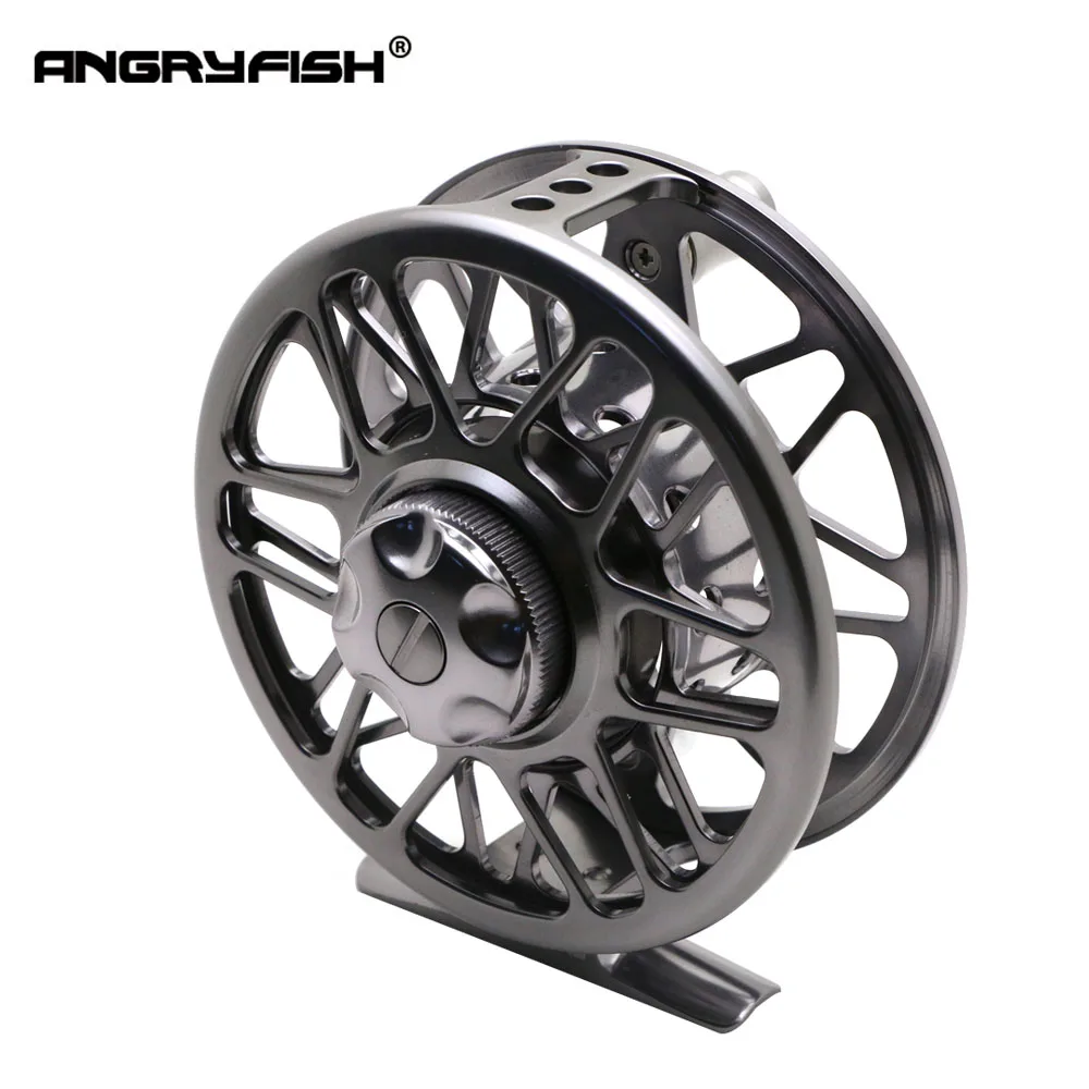 

ANGRYFISH Full Metal FR9/10 Fly Fishing Reel 2+1BB Aluminum Alloy Casting Fly Reel Fishing Reel
