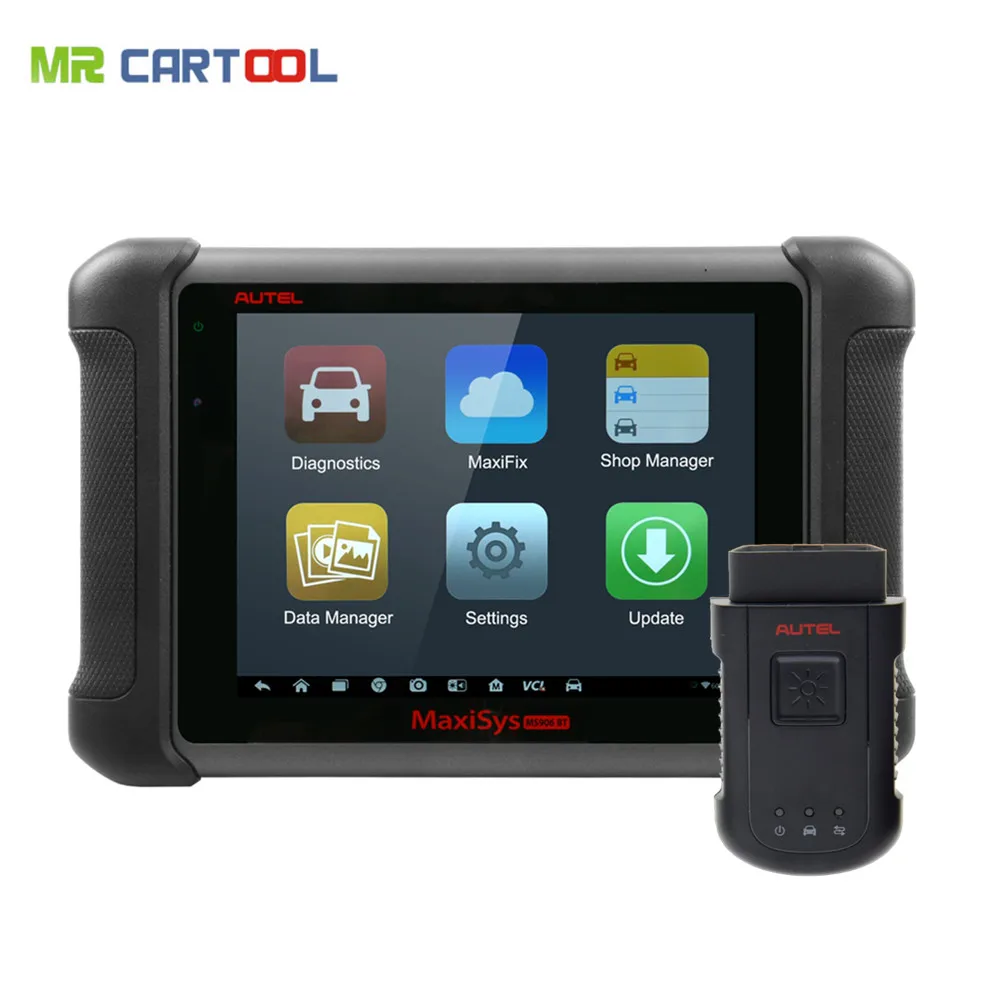 AUTEL MaxiSYS MS906BT автомобиля диагностический инструмент OBD2 полная система ЭБУ