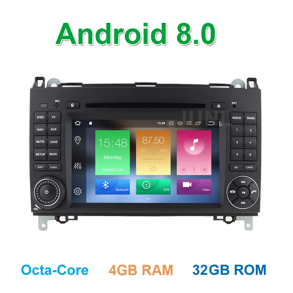 

octa core Android 8.0 Car DVD Player Radio GPS for Mercedes/Benz Vito Viano Sprinter W209 W169 W169 B200 VW Crafter