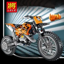 253PCS Technology Series Building Blocks Motorcycle DIY Model Assembling Building Blocks Brick Gift For Kids бордюр brick building