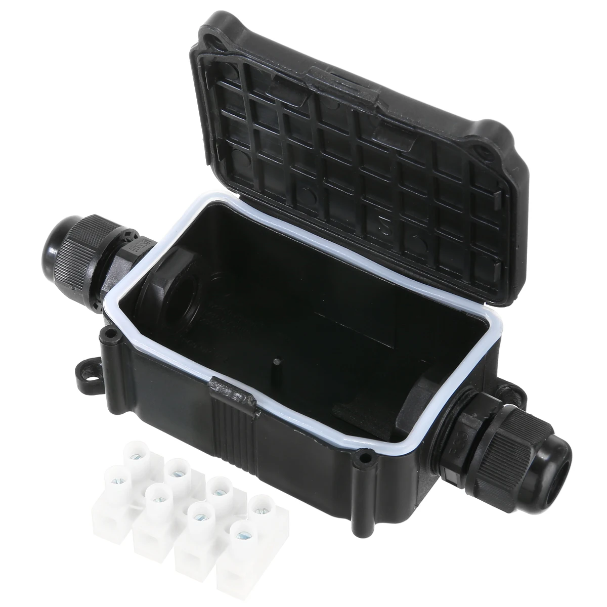 

Waterproof Junction Box Electrical Wire Connector 450V 10A IP66 Outdoor Rain Protection Connector Cable Box for LED Light