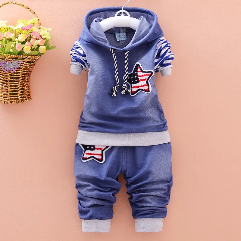 

baby girl clothes round neck cartoon pattern tshirt pant two pieces boutique children clothing