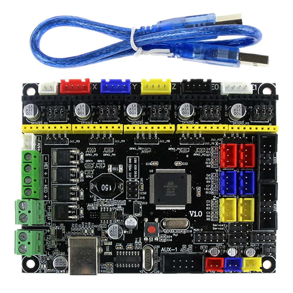 

Controller PCB Board MKS Gen L V1.0 Integrated Mainboard Compatible Ramps1.4+210A MOSFET Upgrade Ramps 1.4 Module