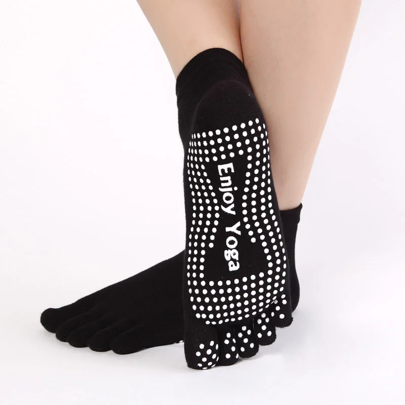 Women Yoga Toes Socks Gym Dance Sport Exercise Five Fingers Socks Non