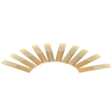 Ammoon 10 шт Саксофон Reeds Bamboo Тростников Сила 3,0 Для Bb тенор саксофон аксессуары