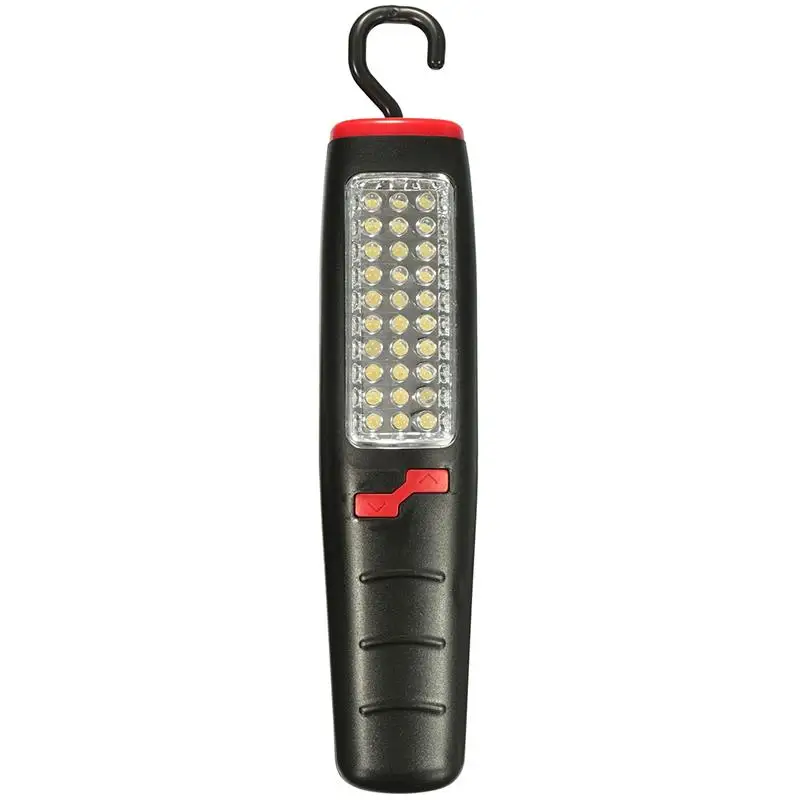 5W 37 LED flashlights hangable work light hook attachable work