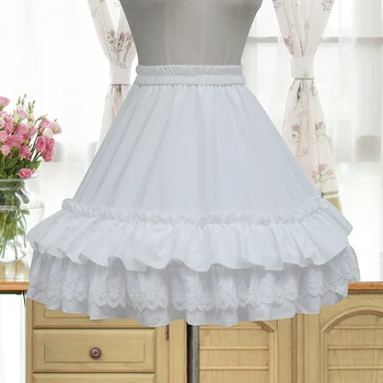 

Princess sweet lolita Brocade Garden Chiffon Skirt ZJY042
