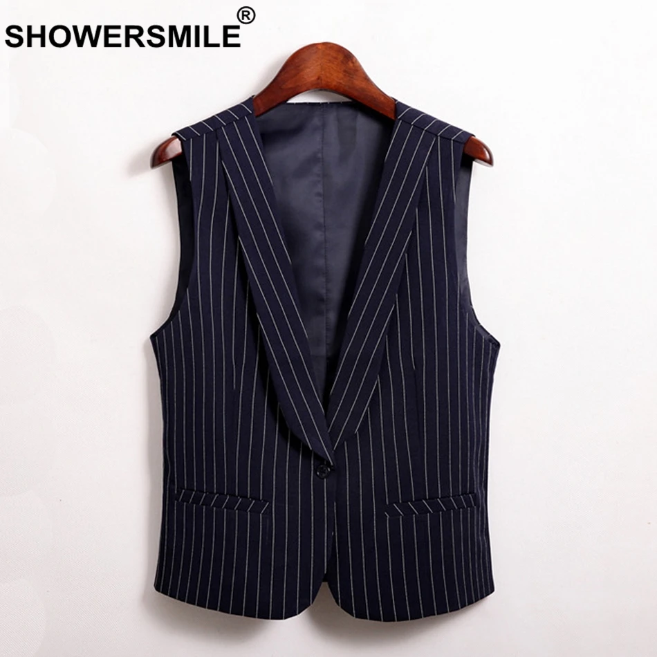 SHOWERSMILE Grey Vest Women Short Fashion Gilet Female V Neck Office Uniform Solid Thin Ladies Spring Summer Sleeveless Jackets