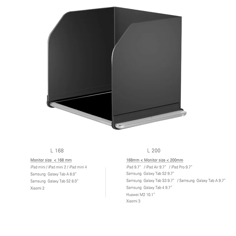 Remote Control Monitor Phone Tablet Sun hood Sunshade For DJI mavic pro spark AIR Phantom 34 Phantom 4 4pro inspire M600 OSMO 1 (2)