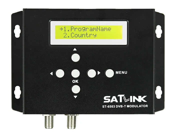 Оригинальный Satlink ST 6503 DVB T модулятор 1 Маршрут 1080P HDMI Вход RF выход|Спутниковое ТВ| |