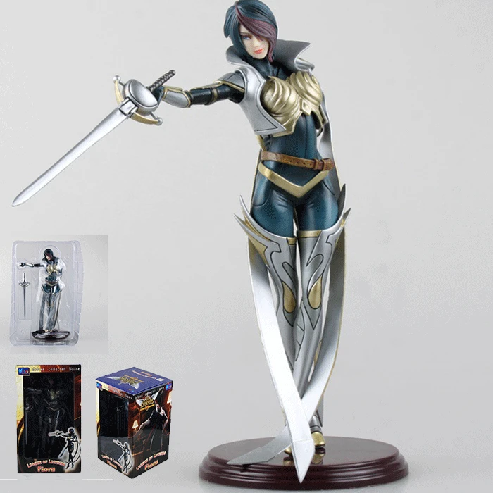 

LOL hero allianceDo people,A large gift boxes -Fiora,Anime models, children's toys. Gifts for children. 27.5CM