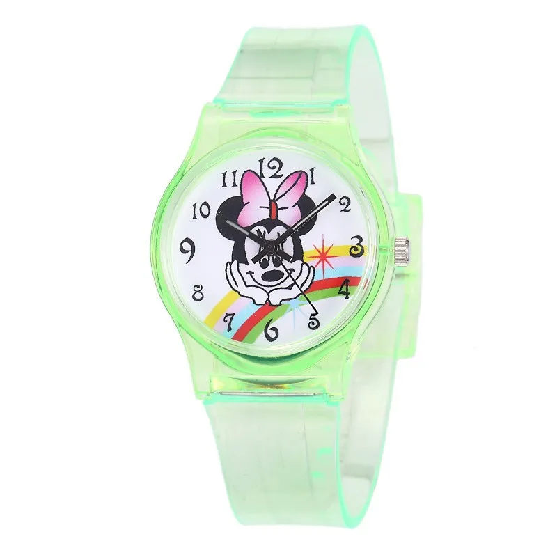 Mickey Minnie Mouse Children Watch Kids Watches Silicone Baby Boys Girls Watch Cute Dial Clock Relogio Infantil Relojes Nina New