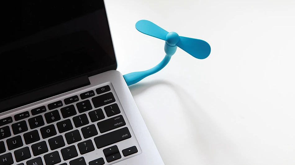 Original Xiaomi Mijia USB Portable fan, USB for Power bank  laptop notebook computer, Flexible Pocket fan (1)