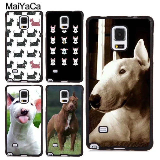 MaiYaCa бультерьер бульдозер собака для iPhone 4S 5C 5S 5 6 6S 7 8 Plus X XR XS MAX черный мягкий чехол