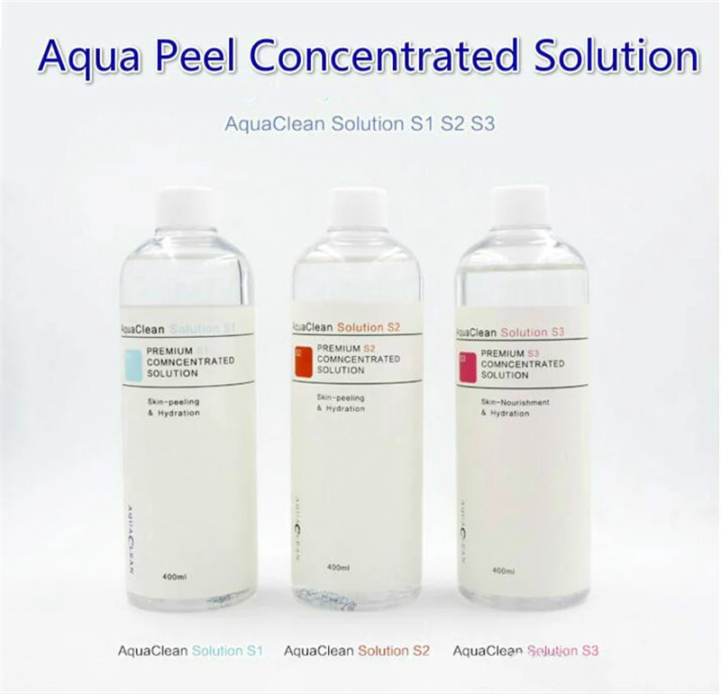 2018 Newest Aqua Peeling Solution  Aqua Peel Concentrated Solution 400ml Per Bottle Aqua Facial Serum Hydra Facial Serum DHL Free Shipping (4)