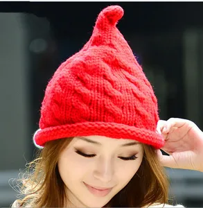 BomHCS New Fashion Pearl Wome Winter Warm Knitted Beanie Cap Hat