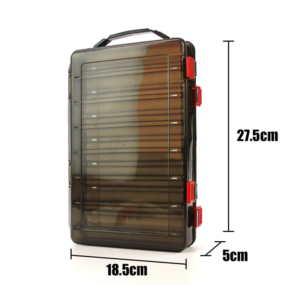 

14 Compartments PP Fishing lure box Multifunctional Fishing Box Hooks Spoons Storage Boxes Lure Box Fishing Tackle