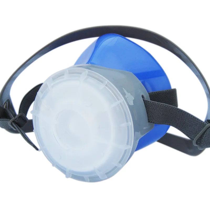 

ANGOOD Silicone Dust Mask Dustproof Half Face Mask Respiratory Protective Mask Anti-industrial ust Can be Cleaned for Mining