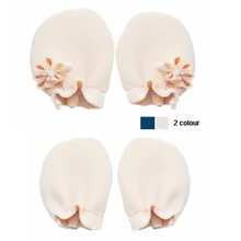 Перчатки для новорожденных мальчиков и девочек детская рукавица царапины детские перчатки зимние 3D воздушные перчатки luva infantil теплые темно-синие перчатки