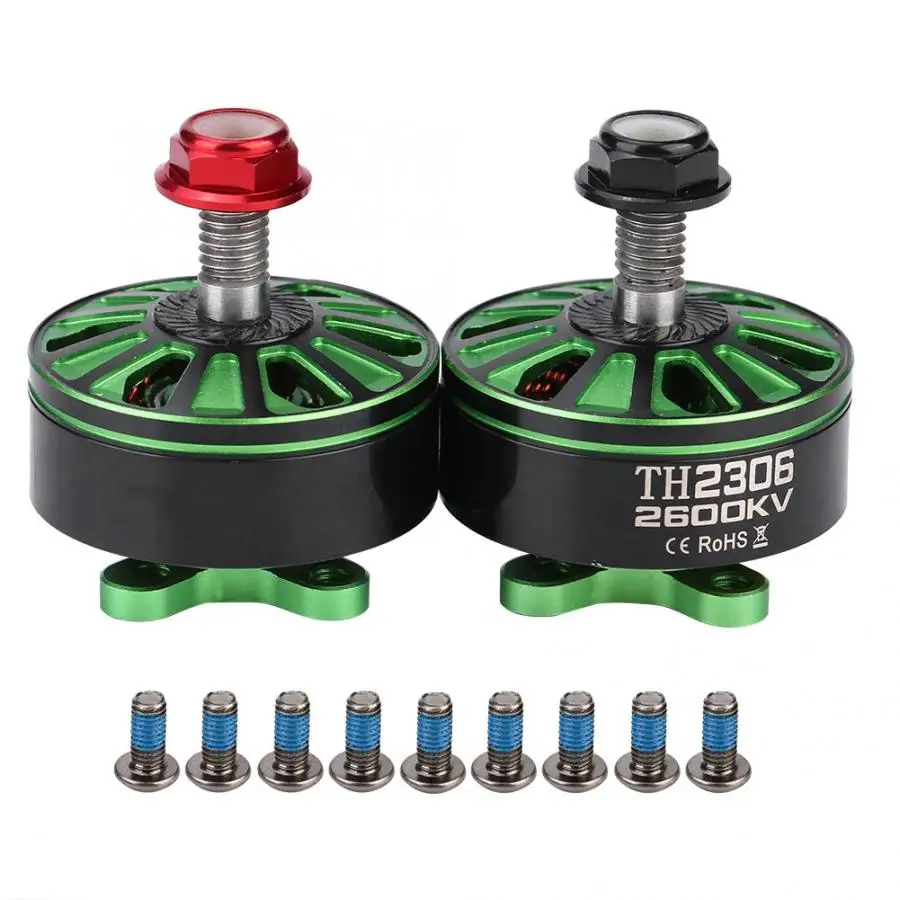 

TH2306 2600KV FPV Racing Multi- 3S~5S Brushless Motor CW+CCW Parts Part