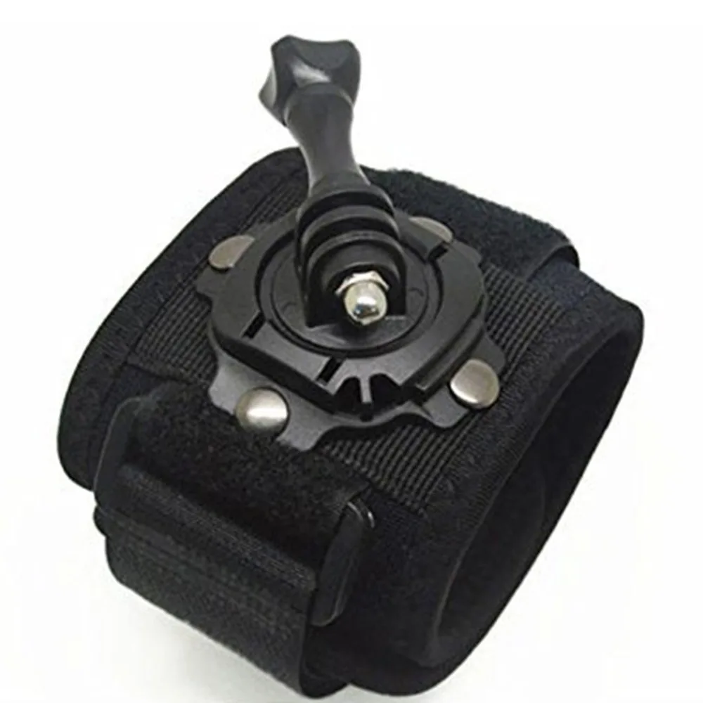 

Rotating 360 degree Housing Wrist Hand Strap Band Mount for Gopro Hero 1 2 3 3+ 4 5 Sports Camera Accessories DropShipping