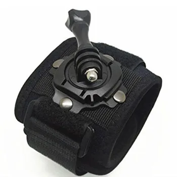 

Rotating 360 degree Housing Wrist Hand Strap Band Mount for Gopro Hero 1 2 3 3+ 4 5 Sports Camera Accessories DropShipping