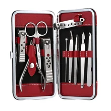 10 шт/набор Педикюра/Маникюрный набор кусачки для снятия кутикулы