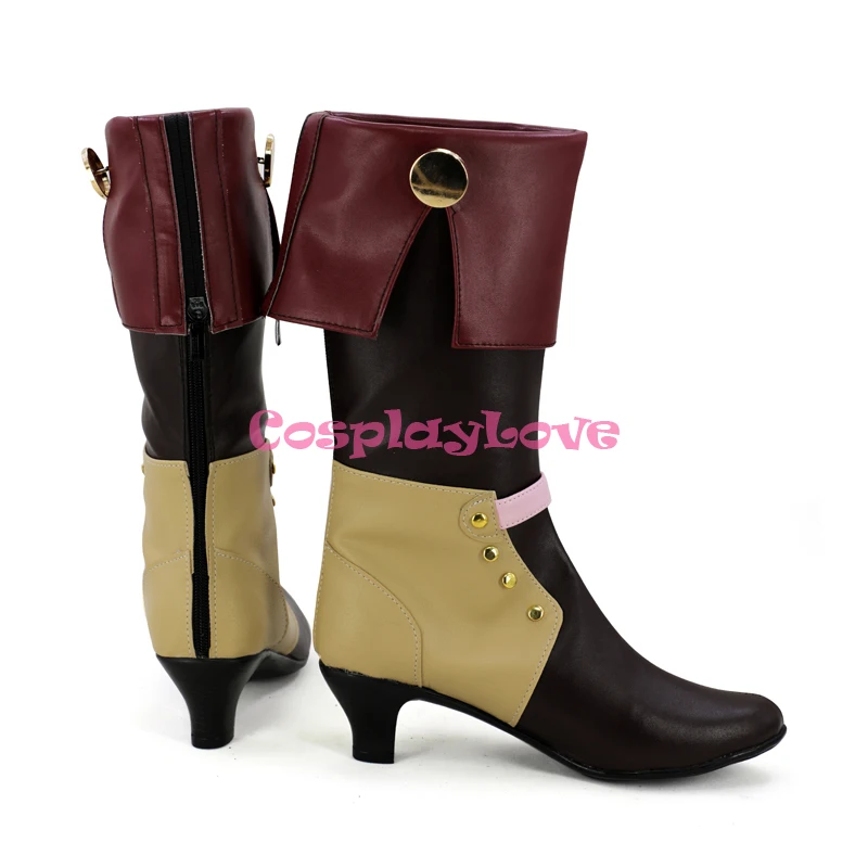 CosplayLove Idolish7 Cosplay Shoes Little Red Riding Hood OSAKA SOGO Cosplay Shoes Boots For Halloween Christmas (2)