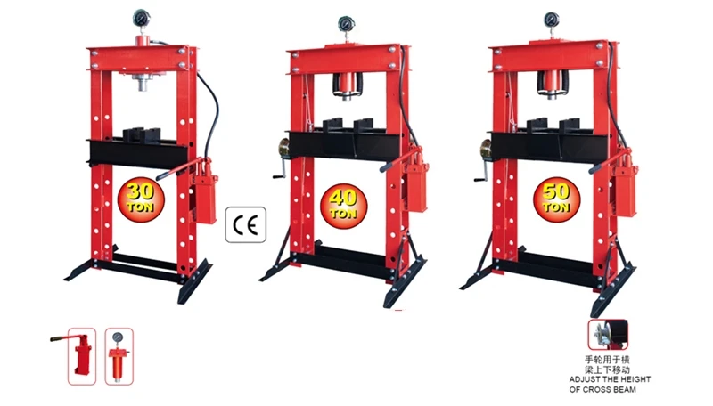 press with gauge_