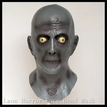 

Top Quality 100% Latex Halloween LATEX RUBBER FANCY DRESS HEAD Horrible old man MASK silicone face mask zombie Devil Mask