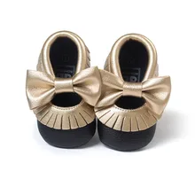 10models 2016 New Arrival Handmade Soft Bottom Fashion Tassels font b Baby b font Girl Shoes