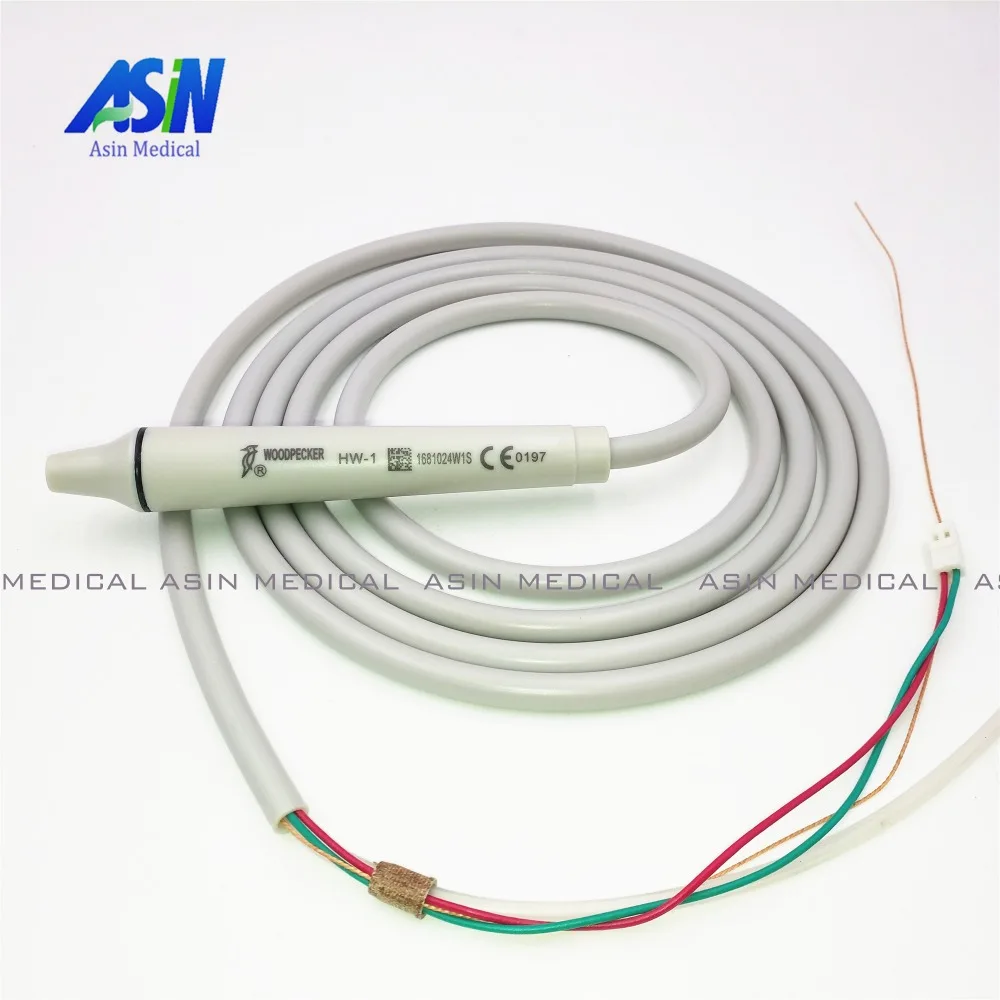 New Original Dental Woodpecker scaler handle with line HW-1 for compatible with Woodpecker UDS-J / UDS-B/ UDS-N1 photo