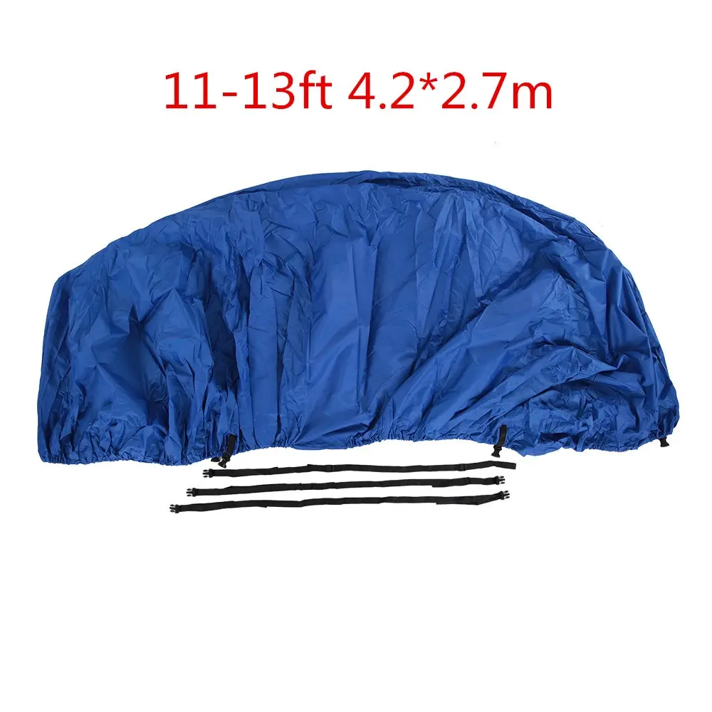 Сверхмощное полиэфирное покрытие для лодки Taffeta Trailerable 11-22 футов, классические аксессуары, высокое качество водонепроницаемый, УФ анти, морской класс - Цвет: as picture