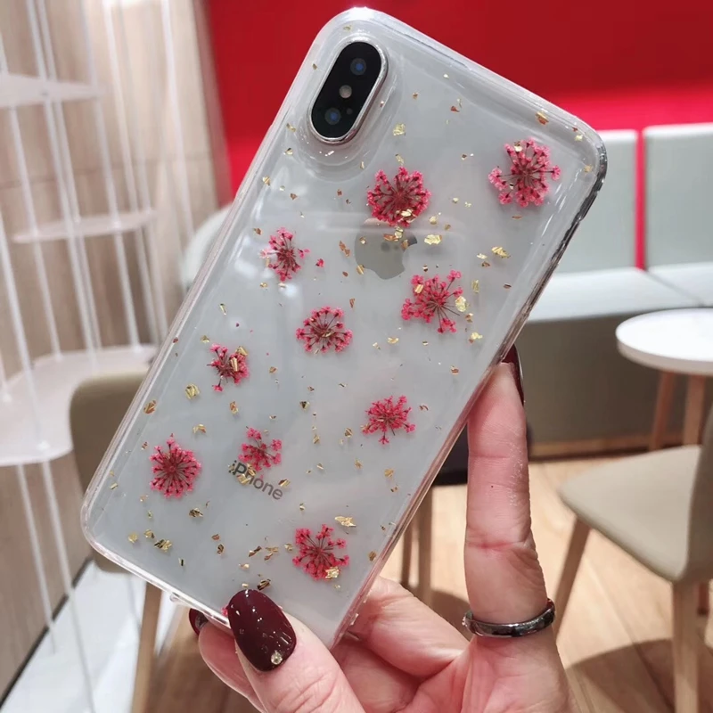Tfshining роскошный золотой фольги Шикарный чехол для телефона iPhone XS Max XR X ручной