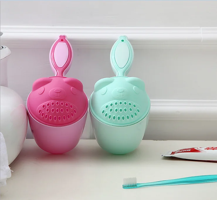 Детская Ложка для душа ванна вода плавание Bailer Shampoo Cup детские товары