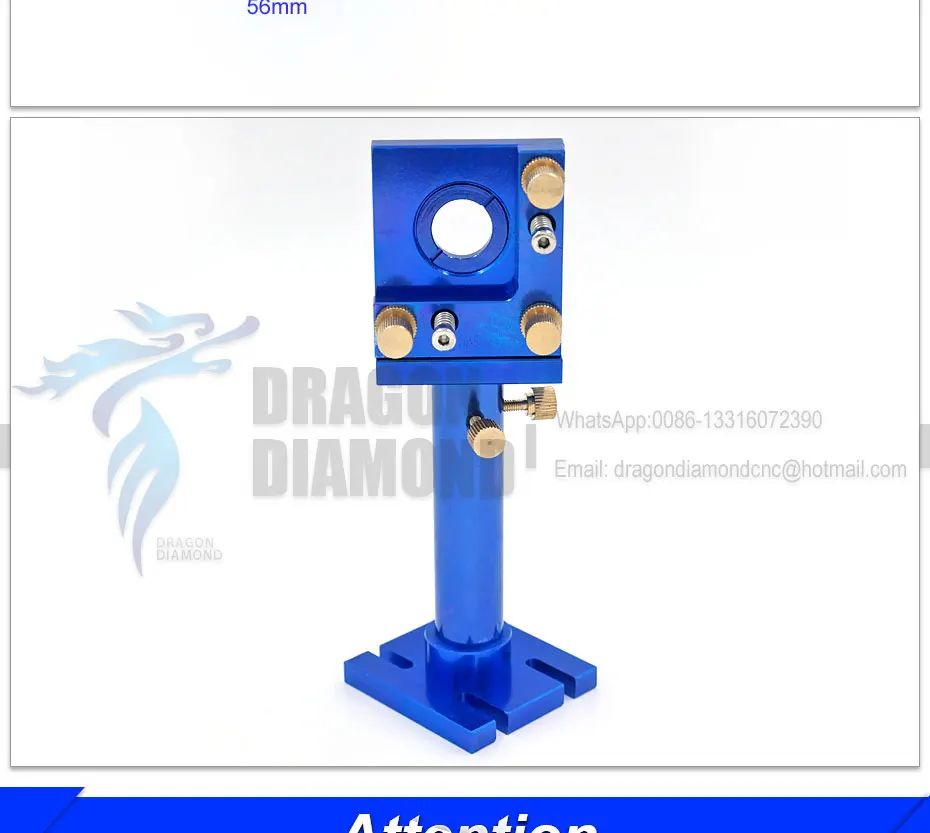 Co2 синий лазерный первый отражение 25 мм зеркало крепление Поддержка интегративной держатель для лазерной гравировки Резка машины